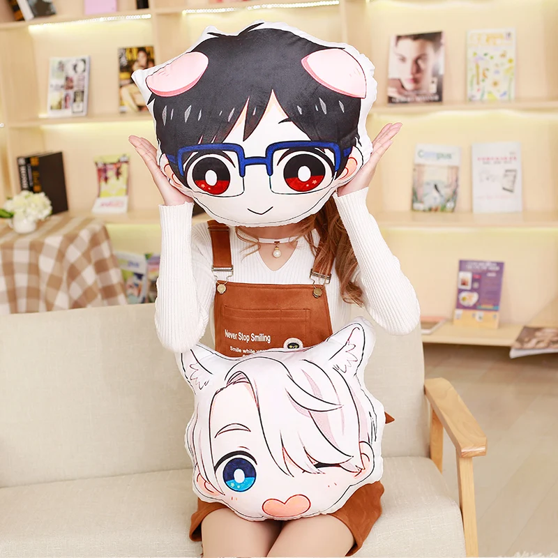 Аниме Юри 45 см * 40 см! На ICE Yuri Katsuki Victor Plisetsky Altin аксессуары для костюмов косплея