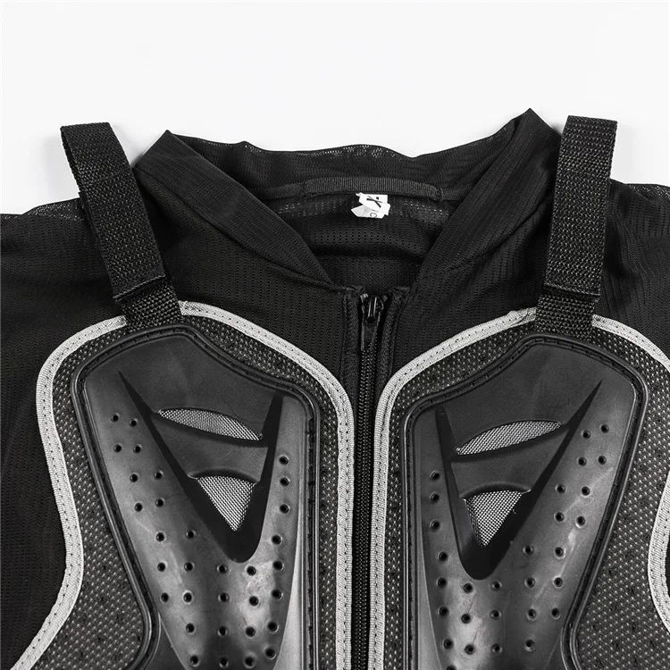 preto m 3xl spine peito protetor engrenagens jaqueta