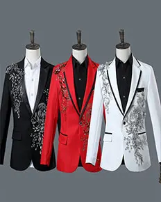 18-й век Европейский суд мужские костюмы из трех предметов для ночного клуба с цветочной вышивкой костюм куртка(куртка+ брюки+ жилет