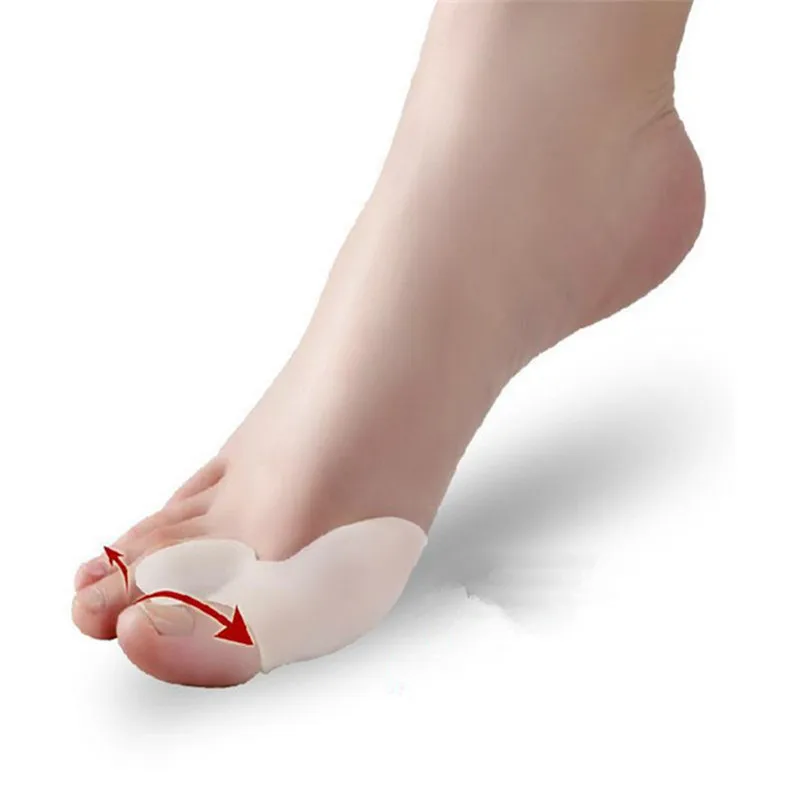 

Hallux Valgus Corrector Silica Gel Toe Fisioterapia Tacones Big Toe Separator Bunion Protector Guard Feet care Corretivo T036OLD