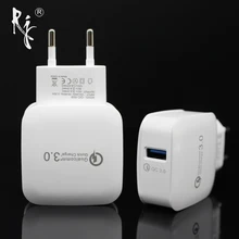 

5V 3A Quick Charge EU Plug QC 3.0 USB Fast Charging Mobile Phone Wall Travel Power Adapter For iPhone 6 7 Plus Samsung Xiaomi