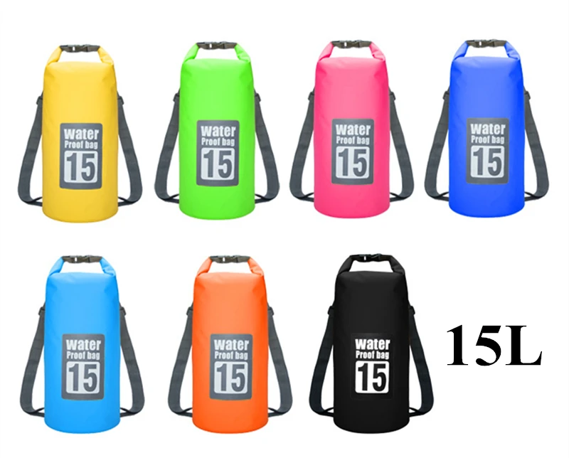 5L/10L/15L/20L/30L плавательные водонепроницаемые сумки для хранения сухой мешок для каноэ каяк рафтинг на открытом воздухе спортивные сумки для путешествий комплект оборудования