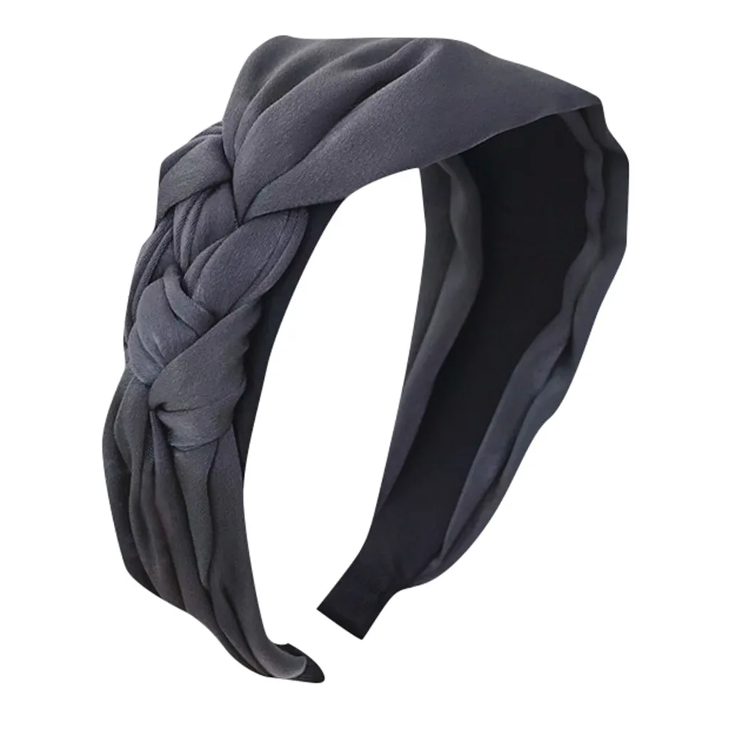 

hair bands for women hair accessories Women's Cute Headband Alice Band Top Knot Fashion plain Headband Hairband scrunchy 2019