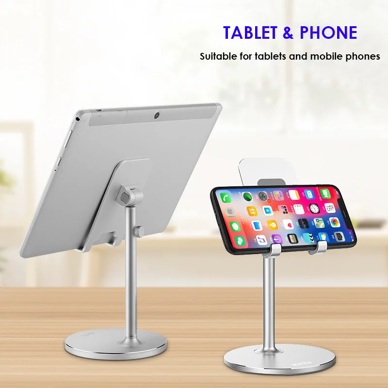  ARVIN Aluminum Alloy Tablet Holder For iPhone X iPad Air Sansung Mobile Phone Adjustable Tablet Des