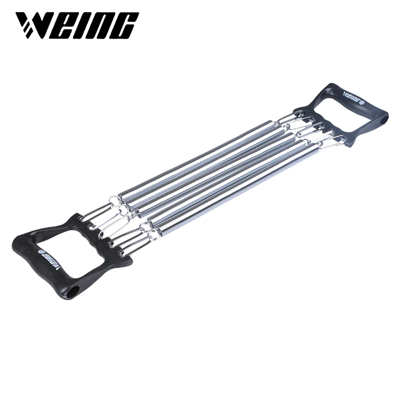 WEING chest expander handgrip 5 spring black handle pull training device fitness multi function |