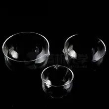 1 шт./лот, кварцевое стекло с круглым дном, Испаряющее блюдо, Испаряющее блюдо для лаборатории