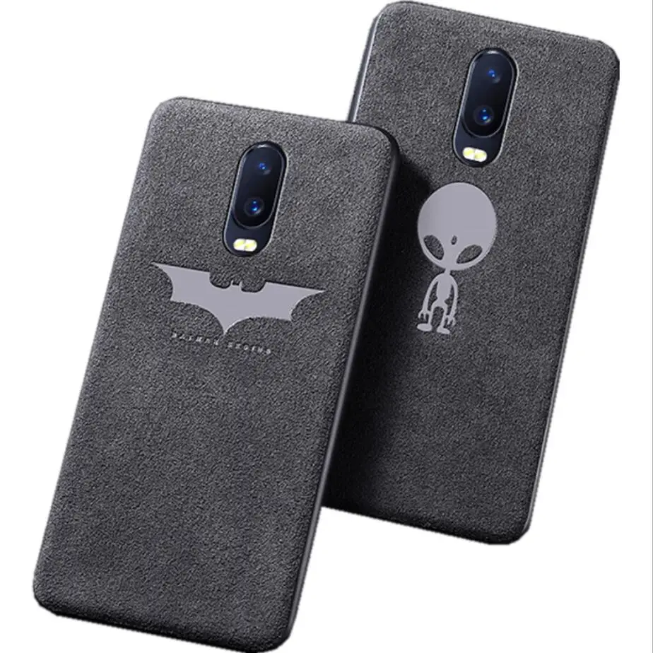 

Matter Fur Phone Case For Oneplus 6T Luxury Car Leather Cover For Oneplus 6 Style Capa