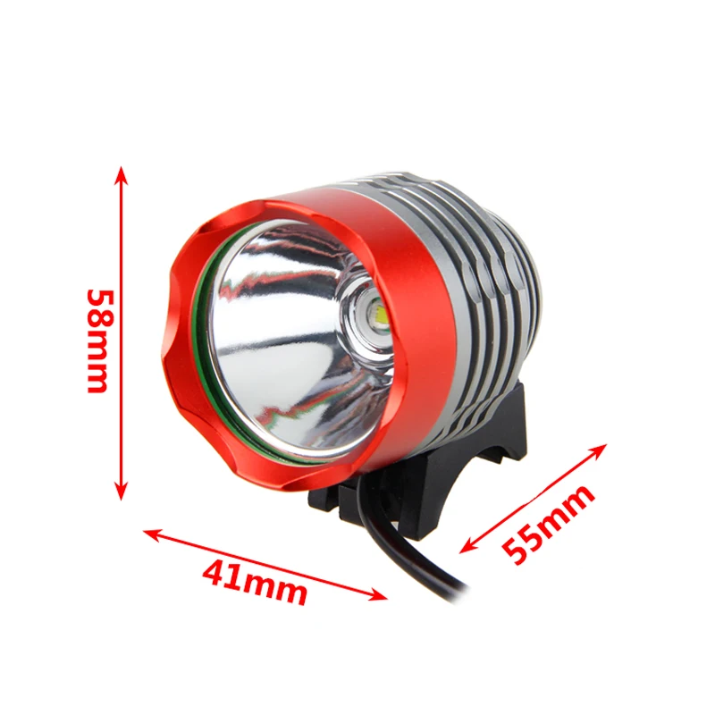 Flash Deal 8000 lumen T6 LED Bicycle Light Headlamp Front Head Torch Bike Headlight with Battery Pack+Charger 10