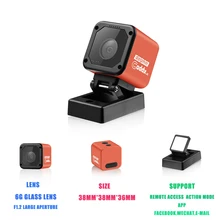 In Stock Caddx Dolphin Starlight 1080P DVR HD Recording Wifi 150 Degree Mini Action Sport Camera Internet Stream Cam Parts