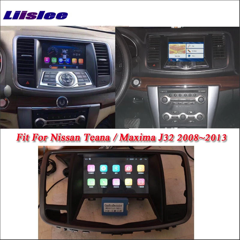 Liislee автомобильный Android мультимедиа для Nissan Teana J32/Maxima 2008~ 2013 радио стерео gps карта Navi навигационная система без DVD плеера