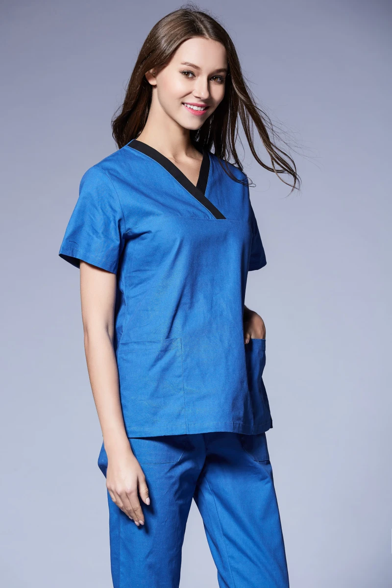 Buy SS2016 New Medical Scrubs Women 100 cotton Short