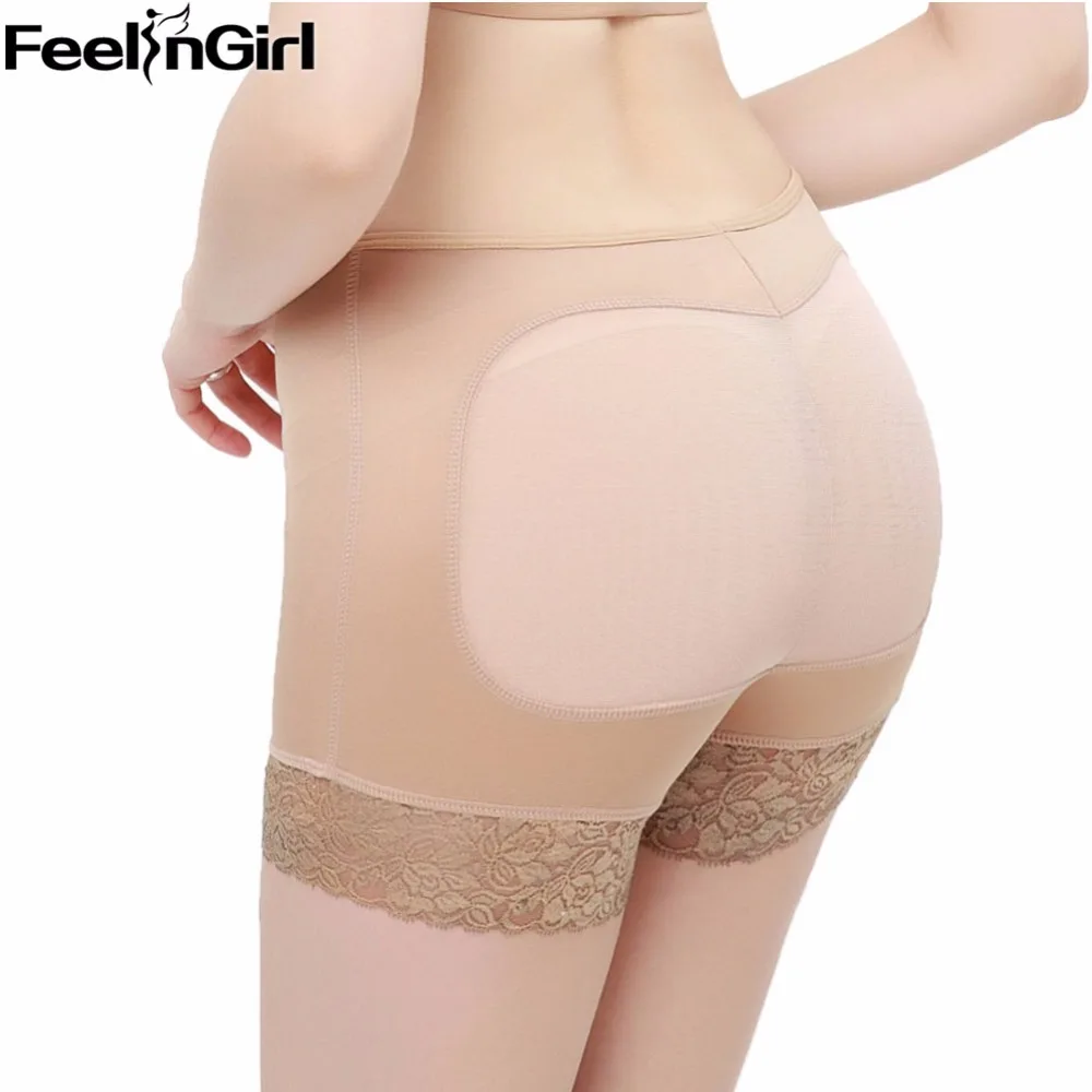 FeelinGirl Shapers женское нижнее белье прикладочный Лифтер черные плотные трусы трусики s-xxl женское нижнее белье для мальчиков-е