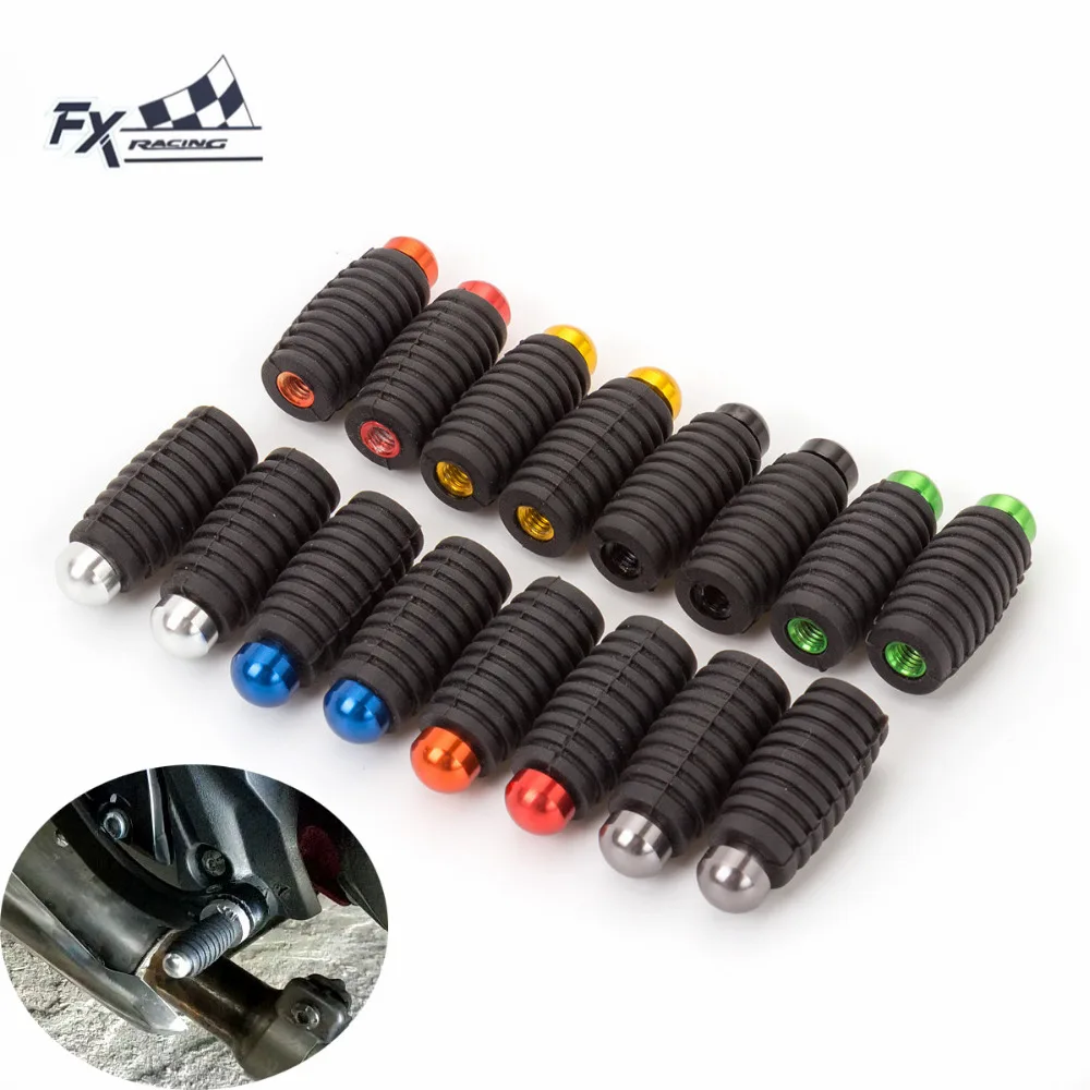 

6mm CNC Motorcycle Footrest Gear Shift Lever Foot Peg Pedal For Yamaha YZF R1 R15 R6 R25 R3 MT03 MT09 MT07 tracer ybr 125 xj600