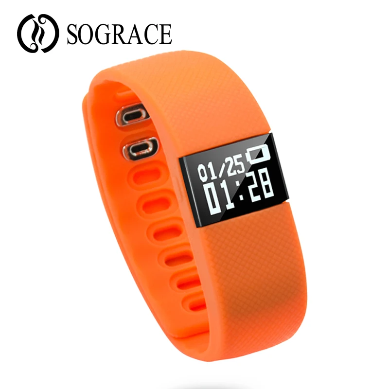 

TW64 Fitness Tracker Bluetooth Smartband Sport Bracelet Smart Band Wristband Pedometer For iPhone IOS Android with Pedometer