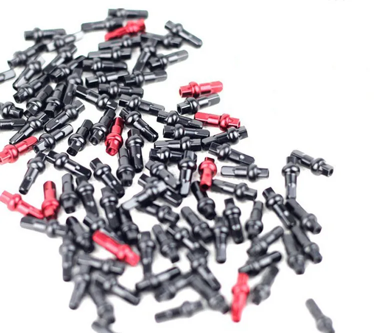 Pillar DSN not Broken Spoke Nipples 14.4mm red/sliver/gold/black color, 16/18mm red/black color