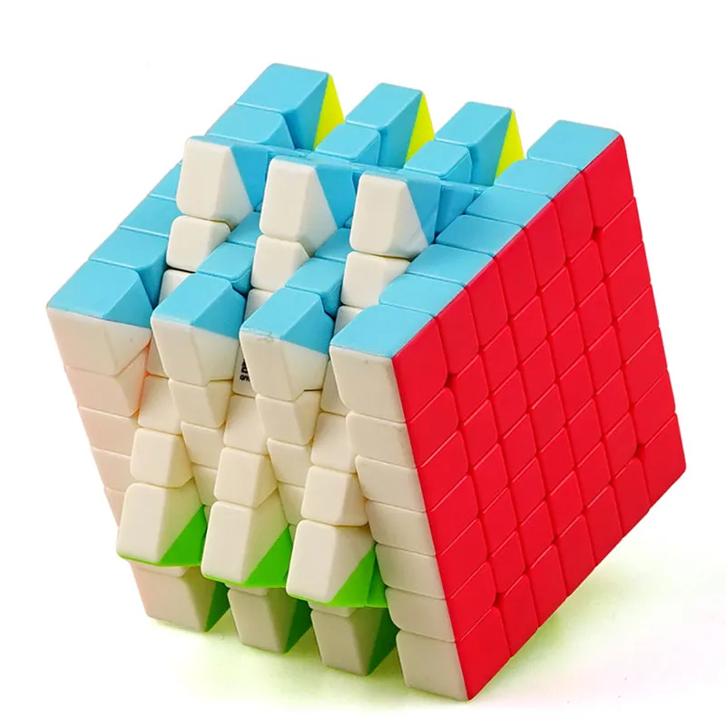 

QIYI QiXing S 7x7x7 Magic Speed Cube 70MM Size Cube Stickerless Professional Puzzle Cubes Brain Teaser Adult turning smoothly