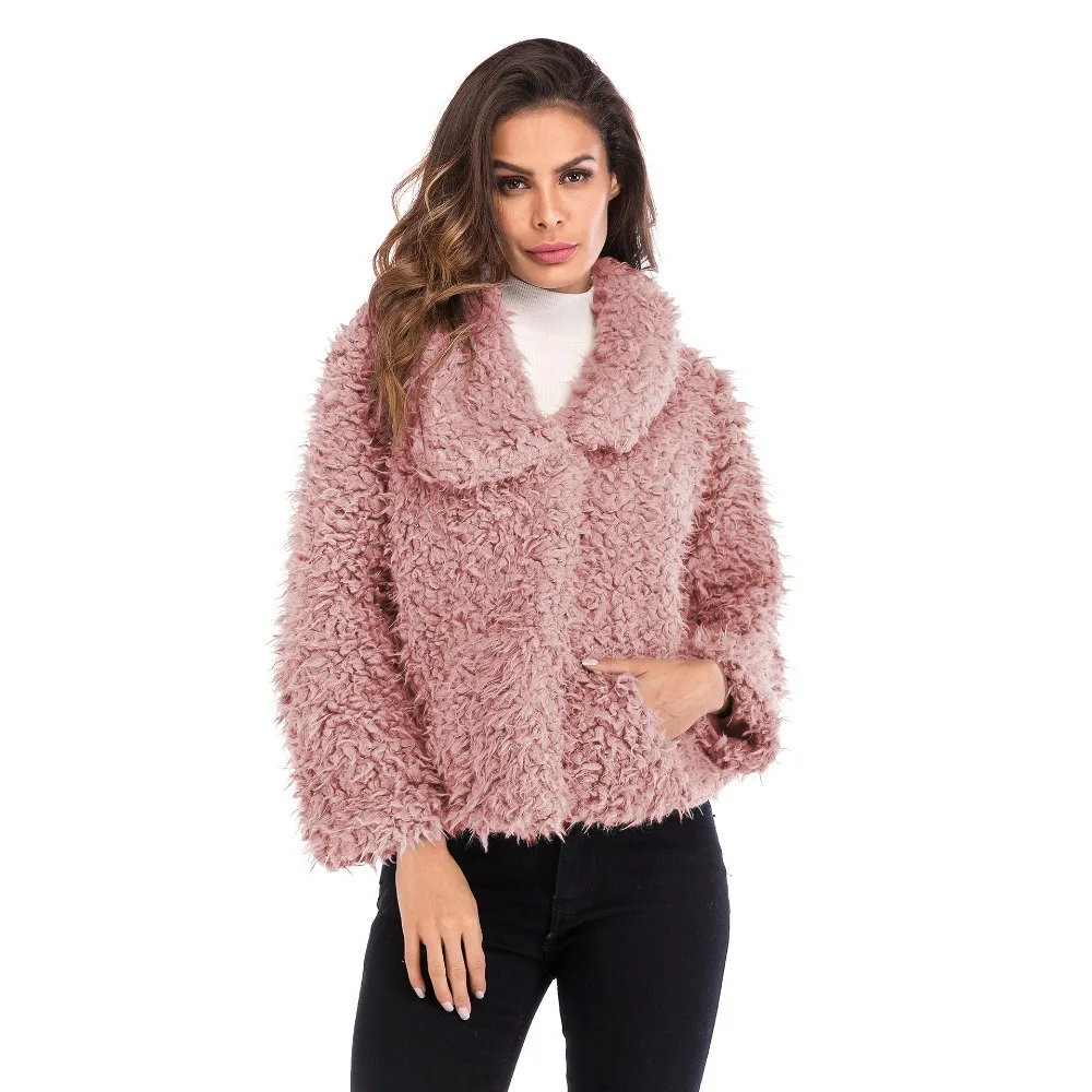 

YYFS 2019 New Casual Warm Autumn Winter Streetwear Down Coat Long Sleeve Short Coats Polyester Solid Outerwear Tops For Women
