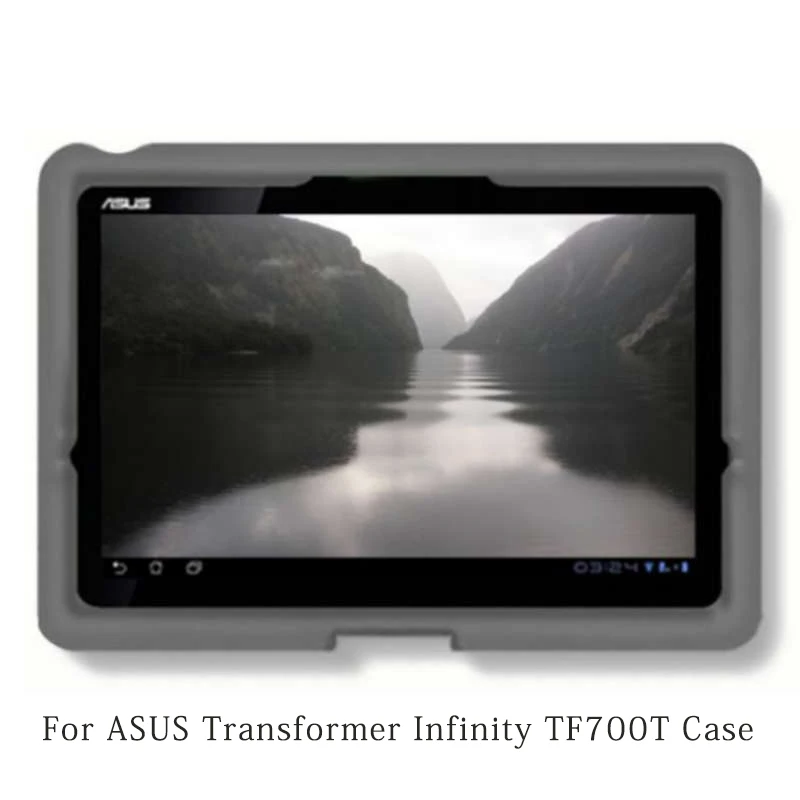 

MingShore Rugged ShockProof Silicone Protective Cover Case For ASUS Transformer Infinity TF700T 10.1inch Tablet Cover