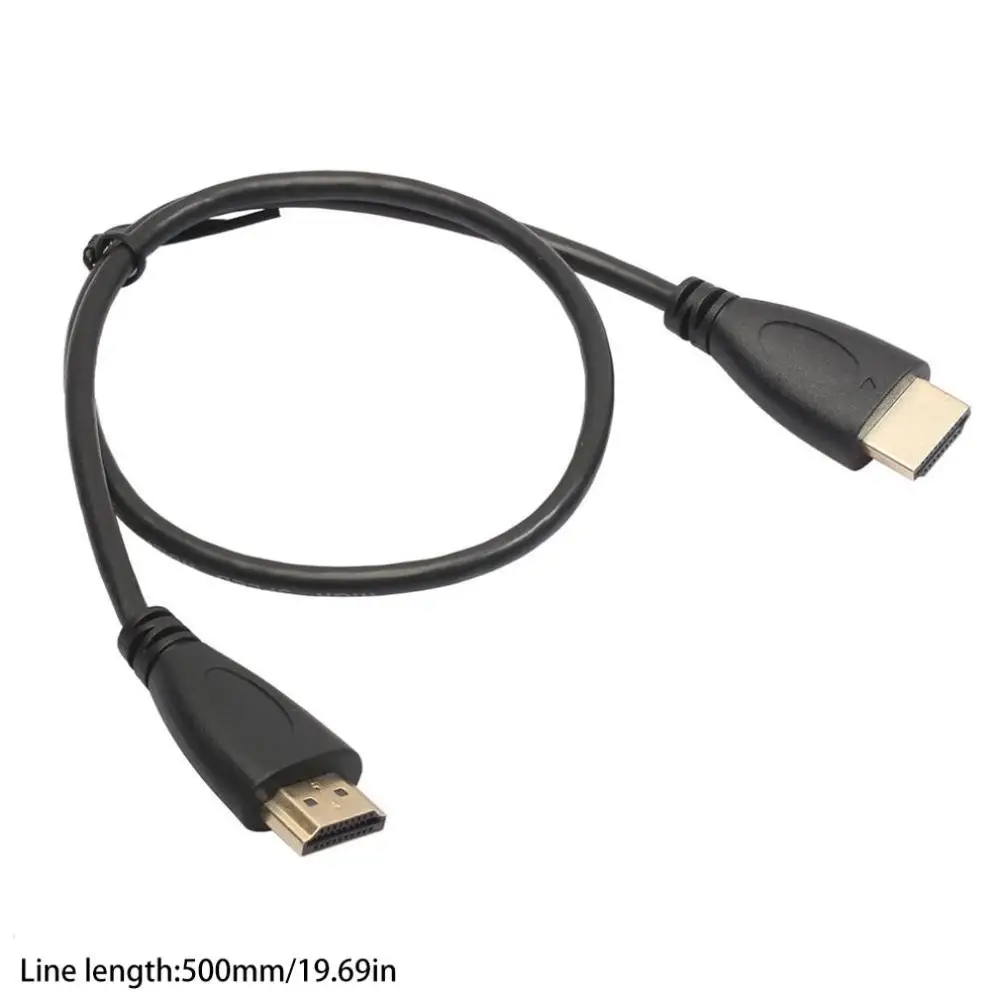 

0.5 Meters Portable Size 3 in 1 Multifunctional HDMI Male to Male Cable + Micro HDMI Adaptor+ Mini HDMI Adapter Cable