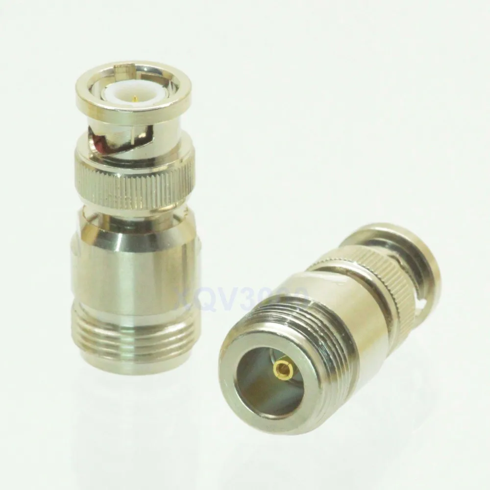 

1pce Adapter converter N female jack to BNC male plug pin RF COAXIAL for radio