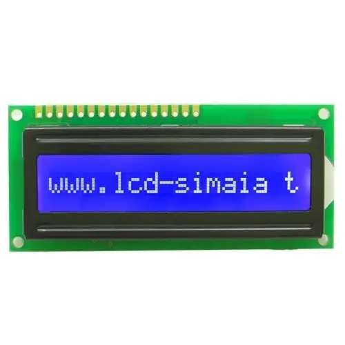 Модуль LCM STN SPLC780D / KS0066 с ЖК дисплеем синий 1601 16X1|stn lcd display|stn displaystn |