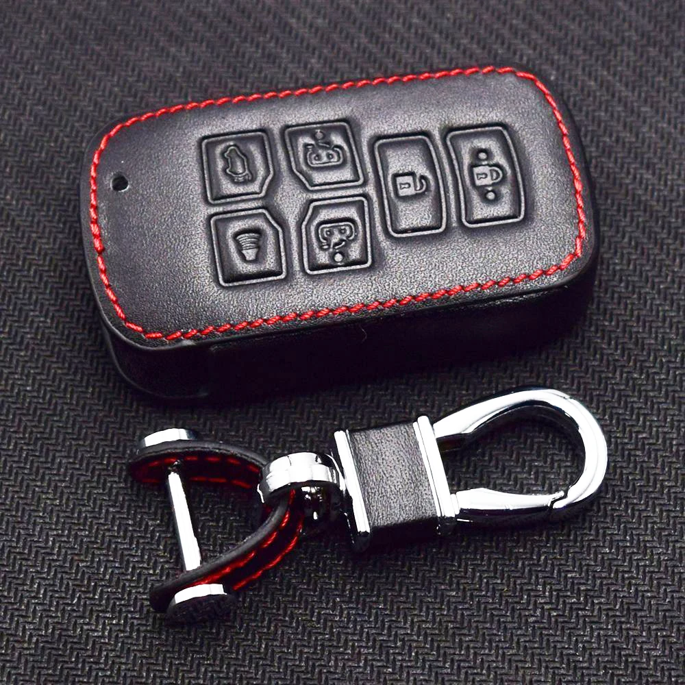 3 TOYOTA Senna 6 buttons leather car key case cover