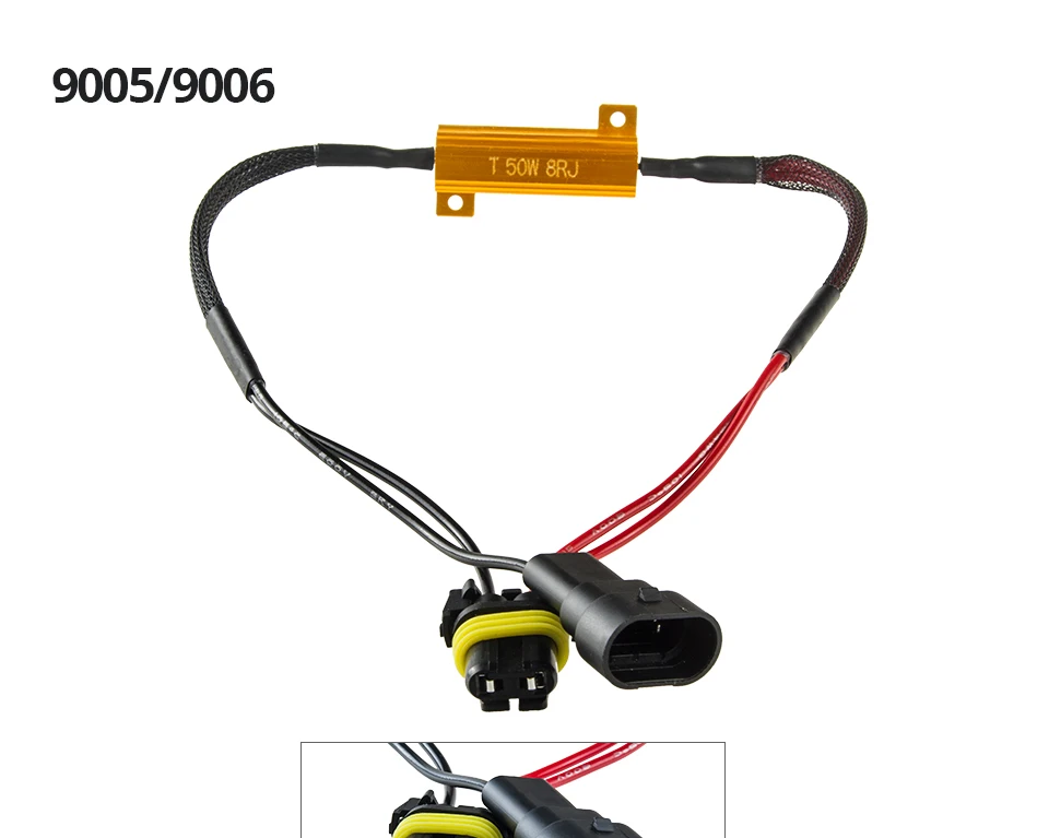 LED Bulb Decoder Resistor Canbus_09