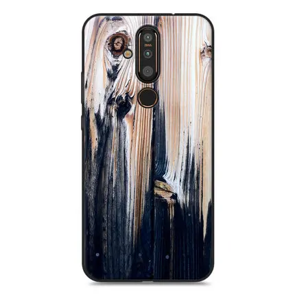 A5 Чехол для Nokia 8,1 plus, деревянный камень из мягкого силикона с узором, ТПУ, чехол для телефона Nokia 8,1 plus, чехол Nokia8.1plus, чехол для задней панели - Цвет: A5
