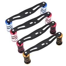 95 мм Рыболовная катушка Baitcast ручка из углеродного волокна Рыболовная катушка ручка рама с фитингами запасные части для Daiwa/Shimano/Abu