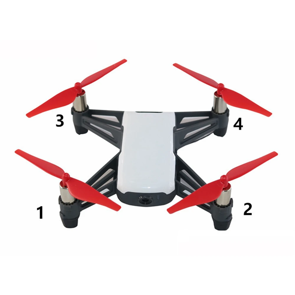 4 шт. быстросъемные пропеллеры CCW/CW реквизит для DJI Tello Mini Drone Замена Drone аксессуары наборы мини Дрон запчасти