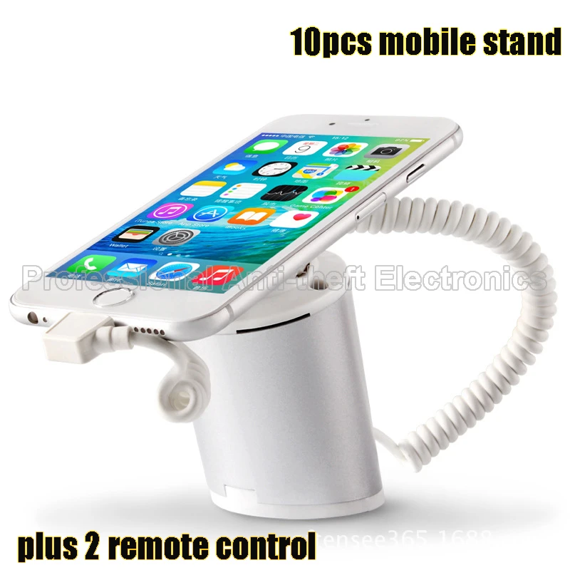 Mobile Phone Security Display Holder Cellphone Anti-theft Stand+remote  Control/charger - Alarm System Kits - AliExpress