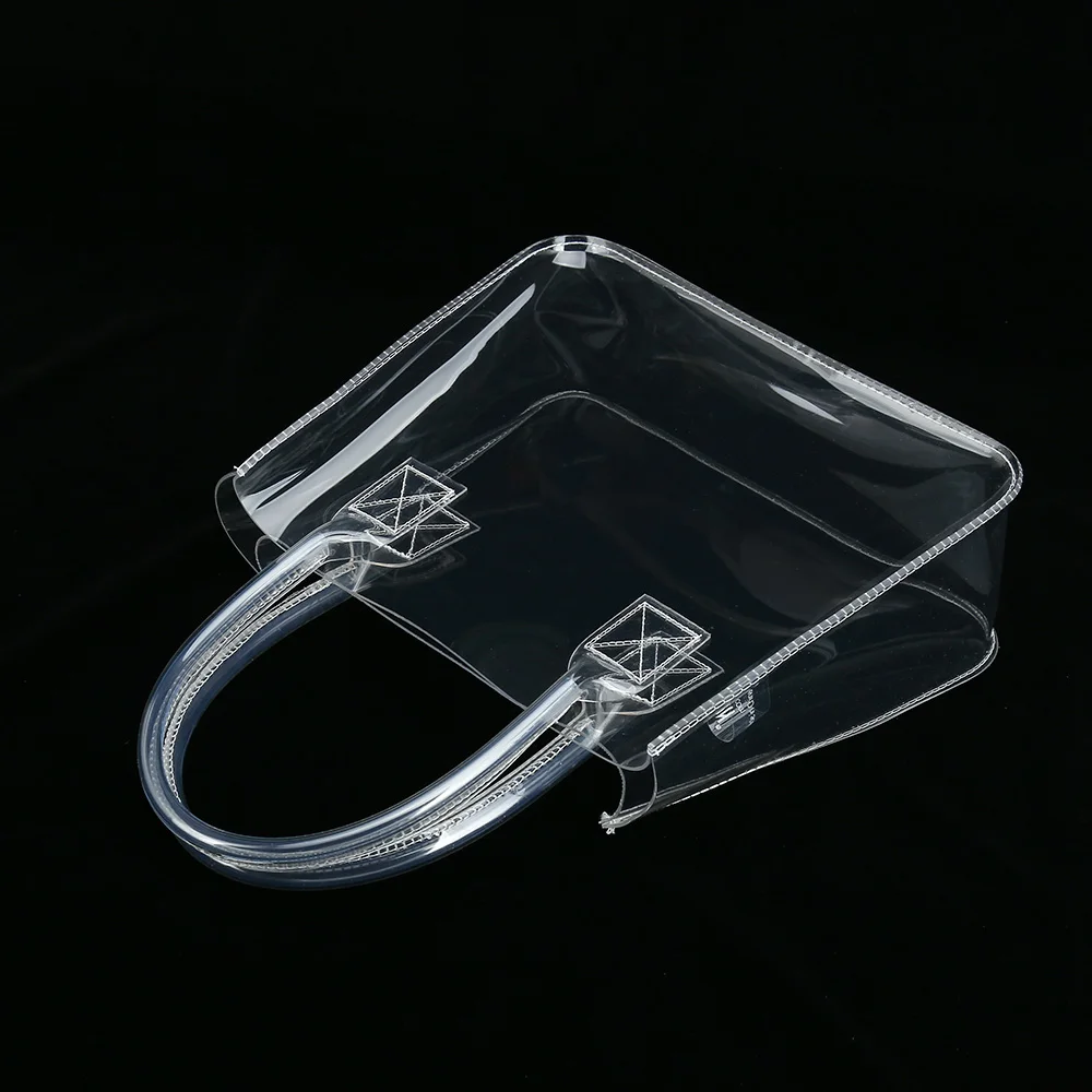 Толстая Прозрачная ПВХ косметическая сумка для туалетных принадлежностей, рекламная сумка для покупок на заказ