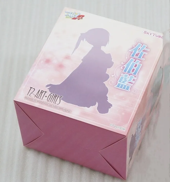 14 см сексуальная ошибка Т2 арт девушки аниме фигурка Saeki Yukina сидя школьная форма платье версия модели Коллекционная 1/6 масштаб кукла - Цвет: with original box