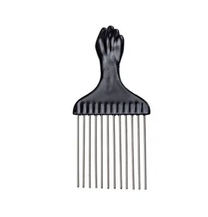 

by dhl or ems 200pcs Black African American Pick Comb Hair Combs Afro Hair Comb For Hairdressing Styling Tool Hairbrush hot