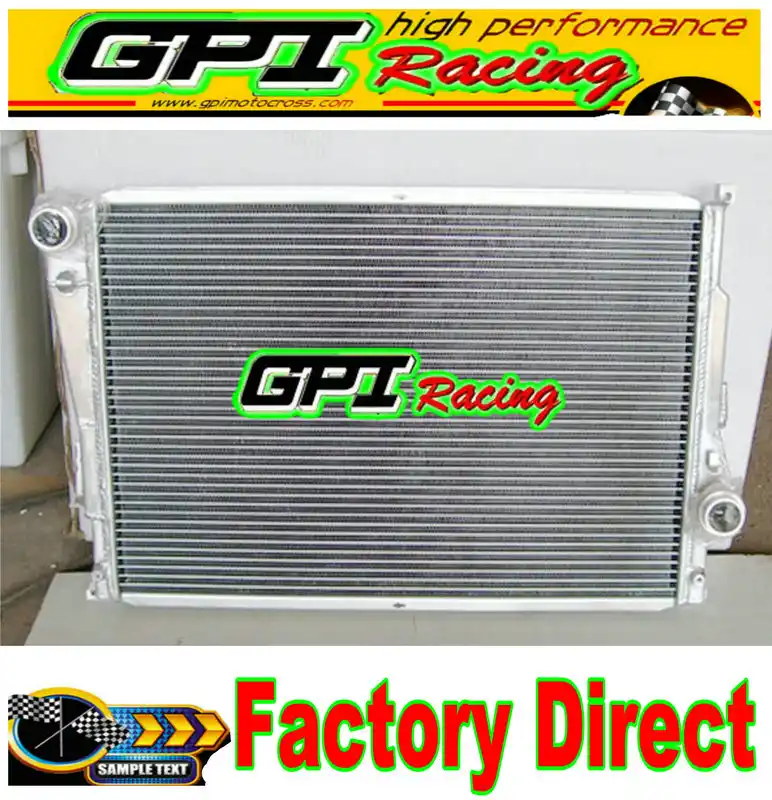 Ventilador Para BMW E46 M3 330D 328 ci 323 ci 320 ci 318i 1999-2007 Radiador De Aluminio