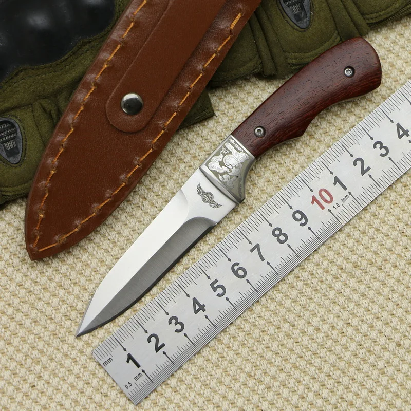 Складной нож TIGEND Bone Soul 440C со стальной ручкой из смолы складной для кемпинга охоты