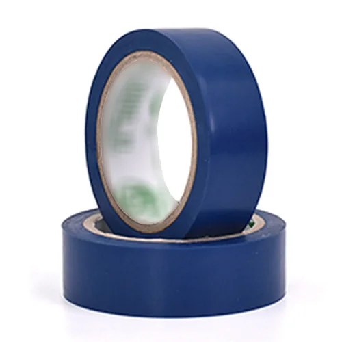 blue YX, 1 шт., электроизоляционная клейкая лента, водостойкая, ПВХ, 16 мм, ширина, высокотемпературная лента, 9 м, разноцветный выбор - Цвет: blue