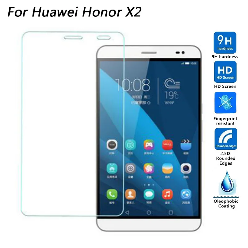 2.5D 9H Взрывозащищенная защитная пленка из закаленного стекла для HuaWei Honor Mediapad X1/X2 7