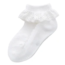 1 Pair Cute Ruffle Frilly Princess Breathable Baby Girls Short Toddler Ankle Socks Tutu Kids Bow Newborn Lace Gauze Summer 2018 lace socks girls cozy vintage lace ruffle frilly ankle socks baby girls princess socks floral kids meias school pink sweet
