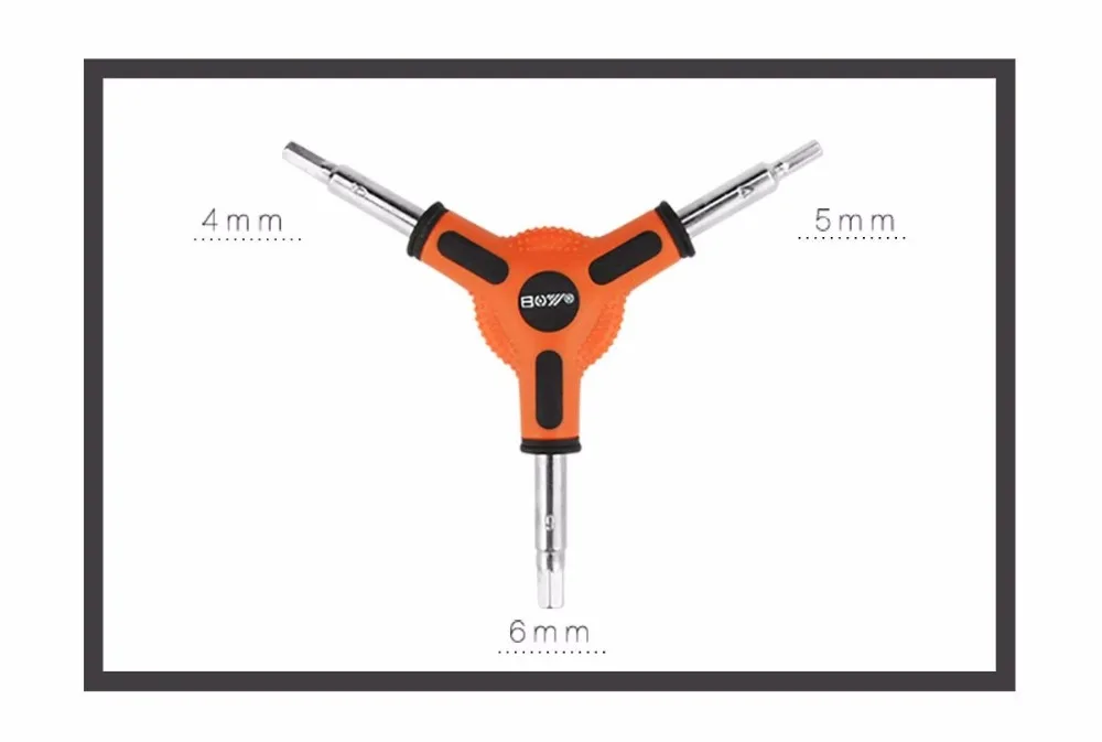 spesifikasi Y Jenis Sepeda Perbaikan Alat Kunci Pas 3 Cara Trigeminal Tipe Hex Wrench Alat Ukuran 4 5 6 Mm