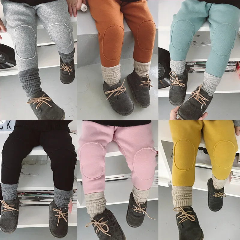 baby boys legging cotton thick velvet inside warm for winter/fall