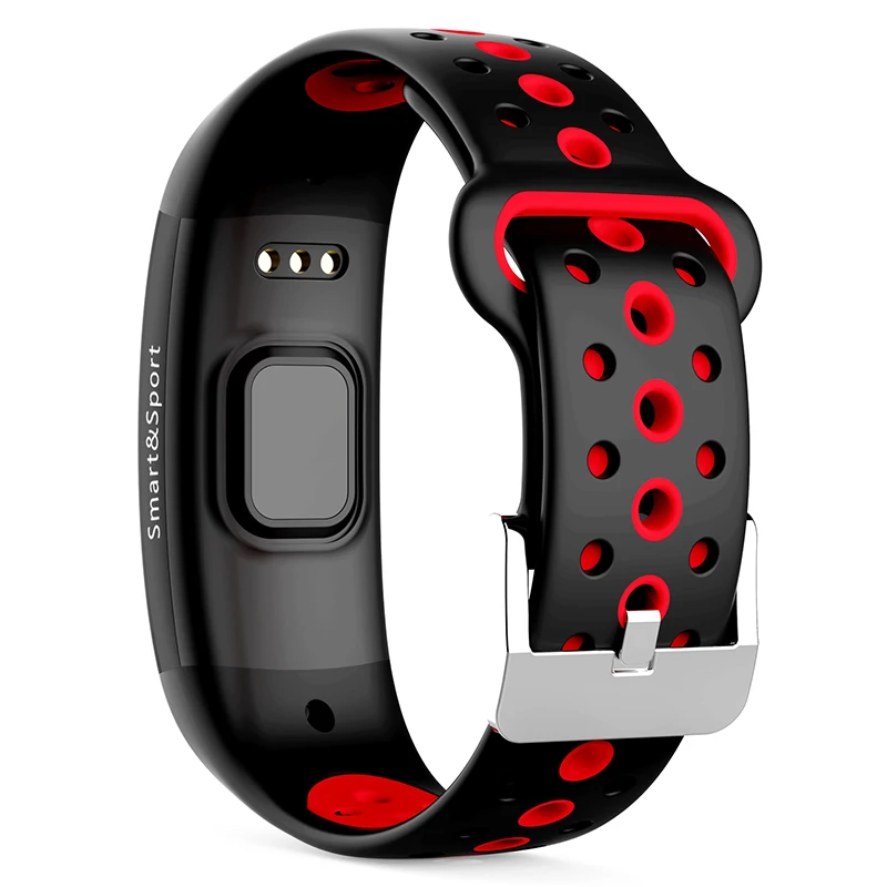 Q6S Smartband цвета 3D динамический монитор сердечного ритма кровяного давления умный Браслет Водонепроницаемый спортивный фитнес часы