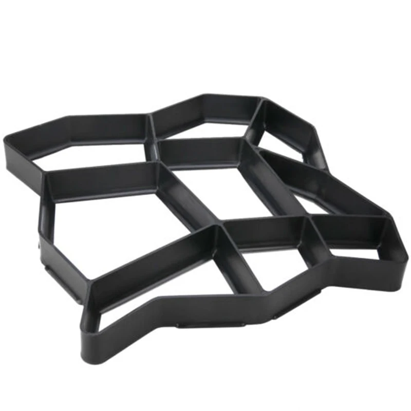 

Hot Floor Path Maker Mould Concrete Mold Reusable DIY Paving Durable for Garden Lawn LFD