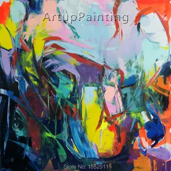 

Palette knife painting portrait Palette knife Face Oil painting Impasto figure on canvas Hand painted Francoise Nielly 16-39