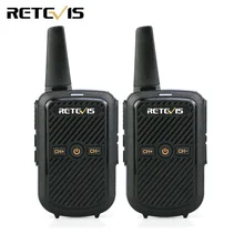 2 шт. Retevis RT15 мини-рация 2 Вт UHF 400-470 МГц 16CH CTCSS/DCS VOX скремблер двухстороннее радио USB зарядное устройство КВ трансивер