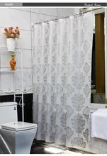 The shower curtain for the bathroom thickening fashion vintage silver flower bath curtains The shower curtain for the bathroom thickening fashion vintage silver flower bath curtains