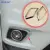 Testina cromata Anteriore Nebbia Luce Della Lampada Fendinebbia Copertura Trim Misura Per Nissan X-Trail Rogue 2014 2015 2016 Accessori