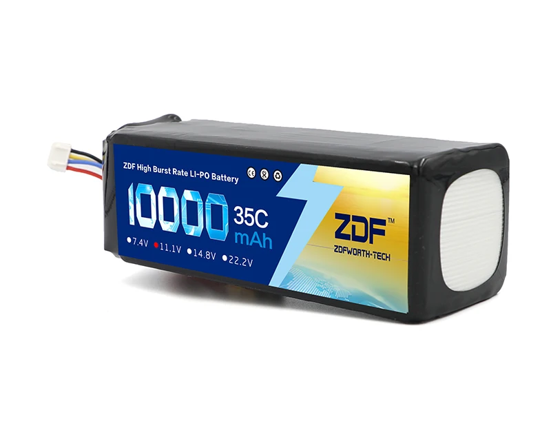 ZDF RC автомобиль Lipo батарея 2S 3S 7,4 V/11,1 V 10000mah 35C Max 70C XT90/XT60/T Разъем для Rc самолета Traxxas автомобиль RC грузовик