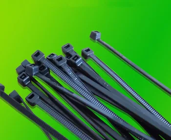 

200pcs 4*250 width:3.0mm length:250mm Black Self-locking Plastic Nylon Cable Ties,Wire Zip Tie, plastic strap,cable organizer