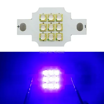 

3 Series 3 Parallel Epileds SMD3535 Purple UV Led Emitter Light 395NM-405NM OR 420NM DIY High Power Led Lamp Light